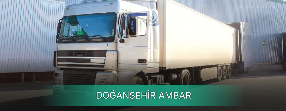 Doğanşehir Ambar Kargo Doğanşehir Ambar Kargo
